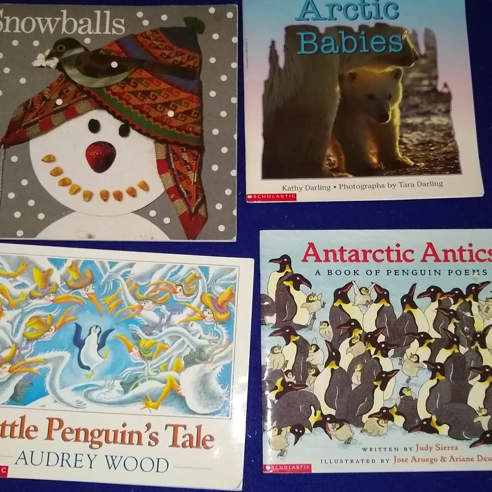 Arctic Babies + Little Penguin's Tale + Antarctic Antics + Snowballs x 4
